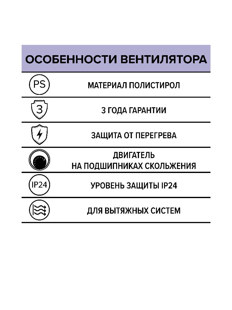 картинка Бытовой вентилятор D 5 AURAMAX от магазина sp-market