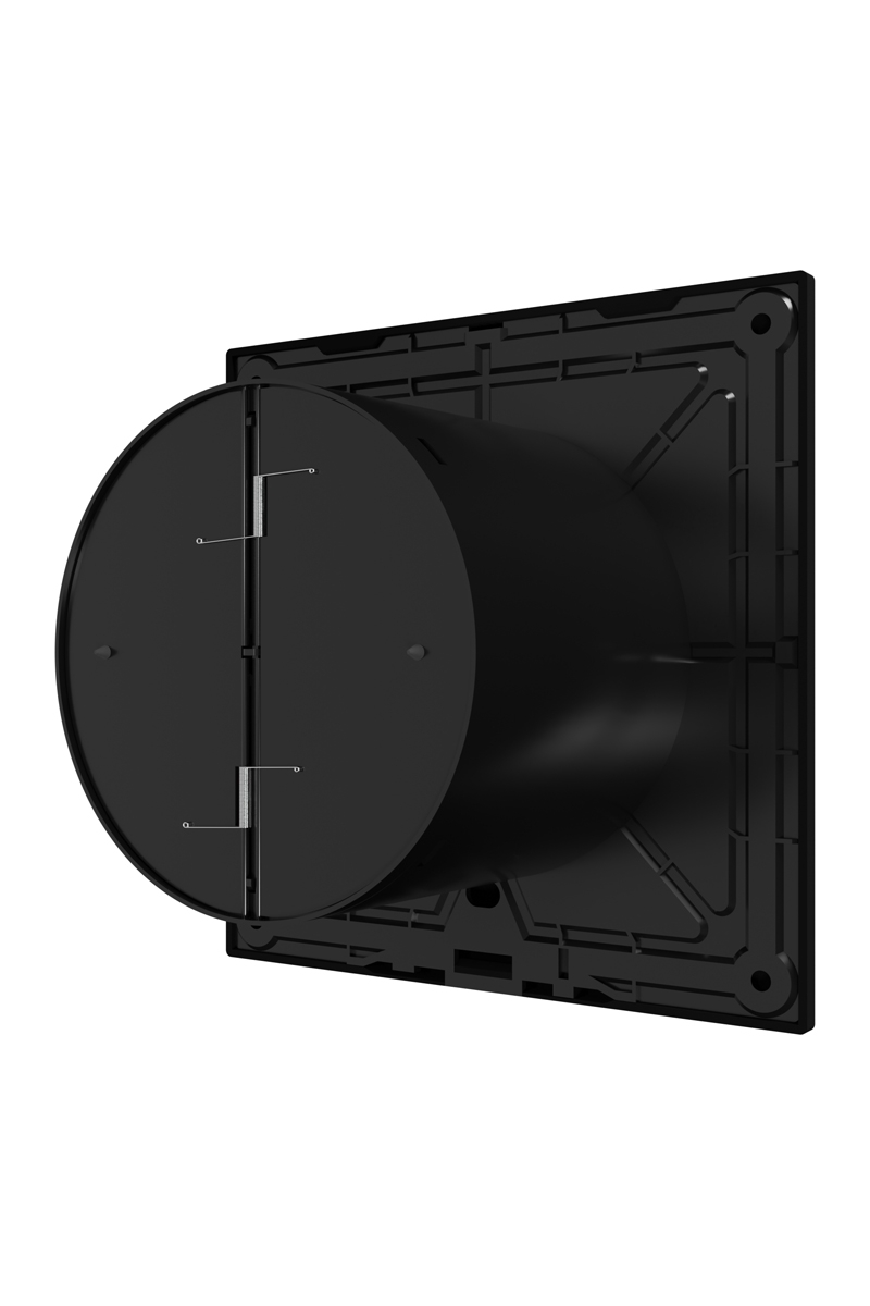 картинка Бытовой вентилятор SLIM 4C Matt Black DICITI от магазина sp-market