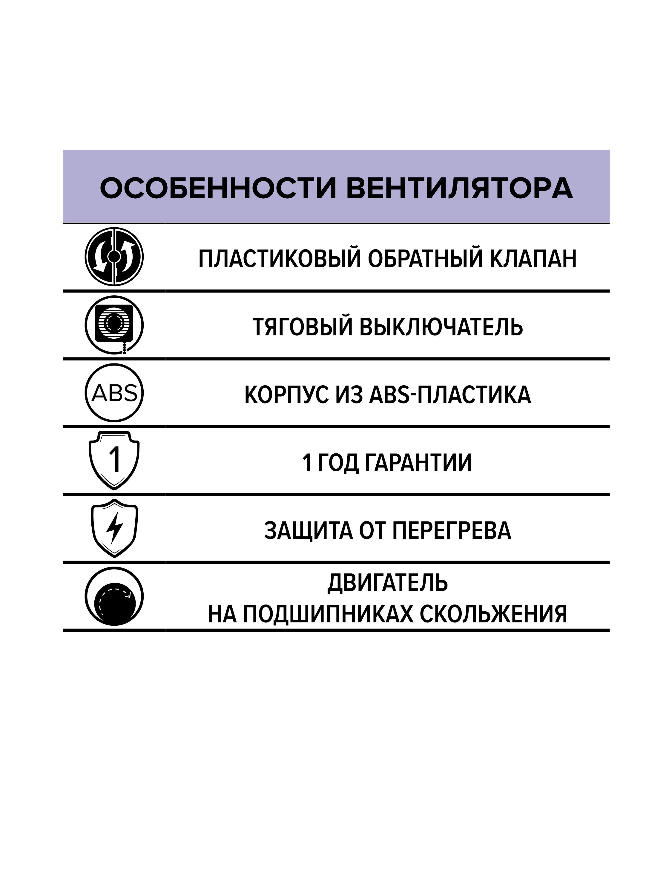 картинка Бытовой вентилятор HPS 15 ERA от магазина sp-market