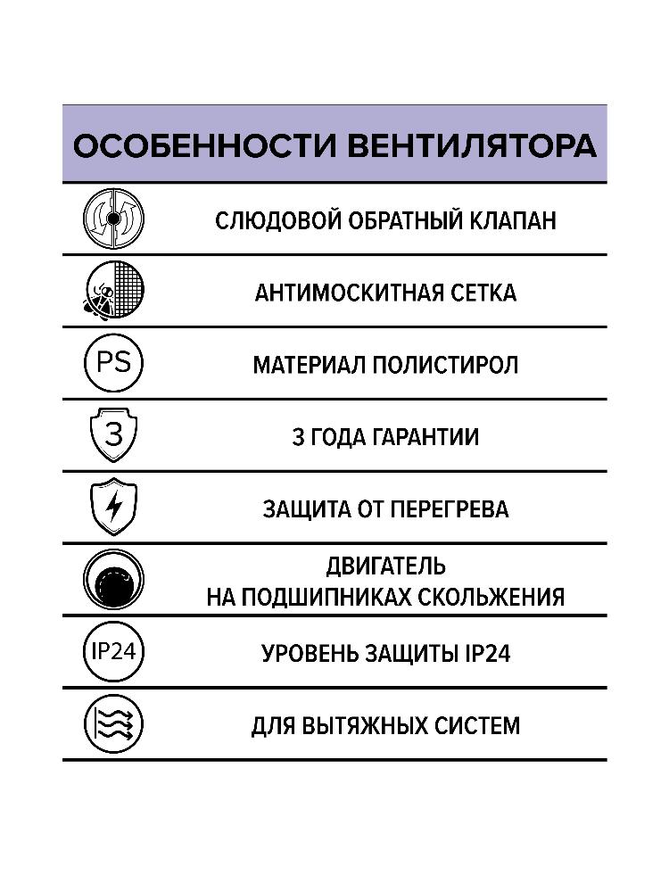картинка Бытовой вентилятор B 4S C AURAMAX от магазина sp-market