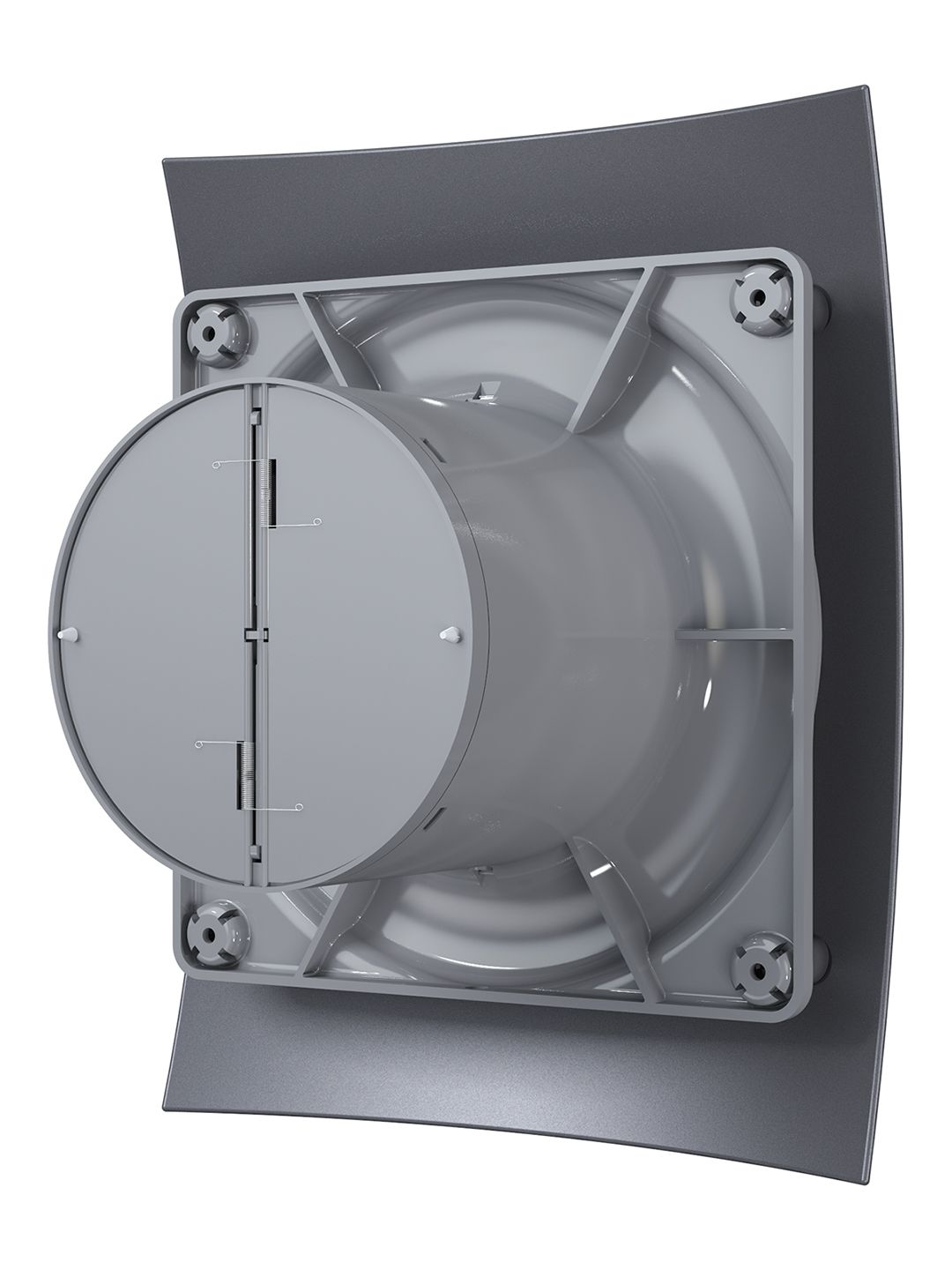 картинка Бытовой вентилятор BREEZE 4C dark gray metal DICITI от магазина sp-market