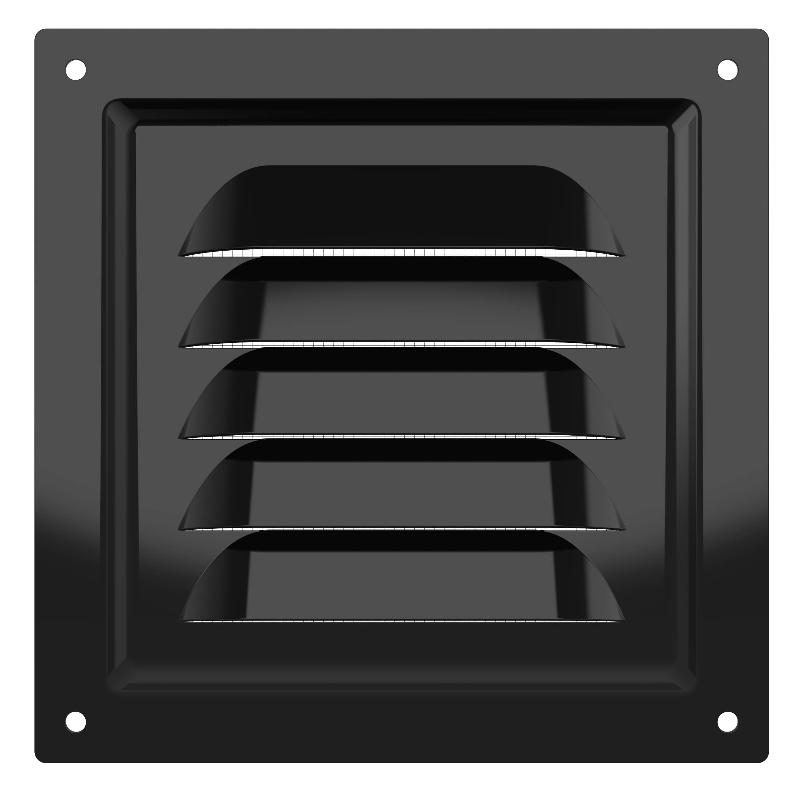 картинка Вентиляционная решетка 1212МЭ Black ERA от магазина sp-market