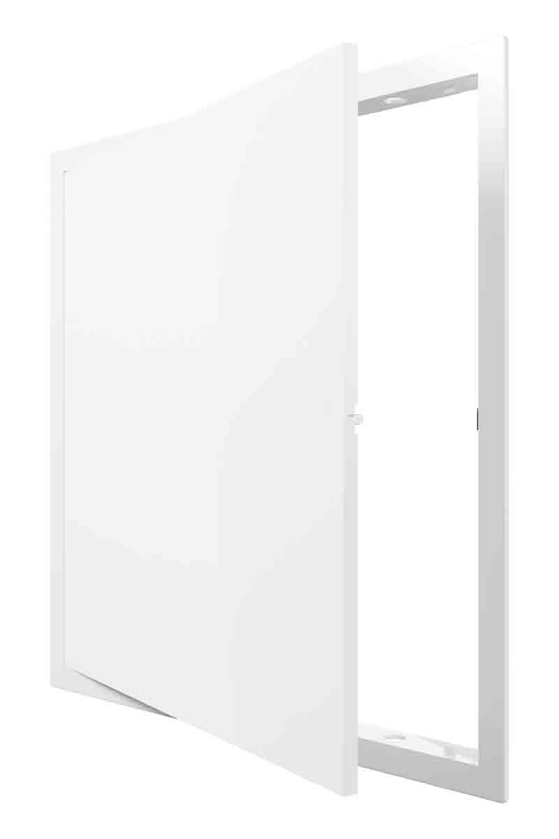 картинка Люк ревизионный LN фланец 350х350 нажимной 377x377 пластик EVECS от магазина sp-market