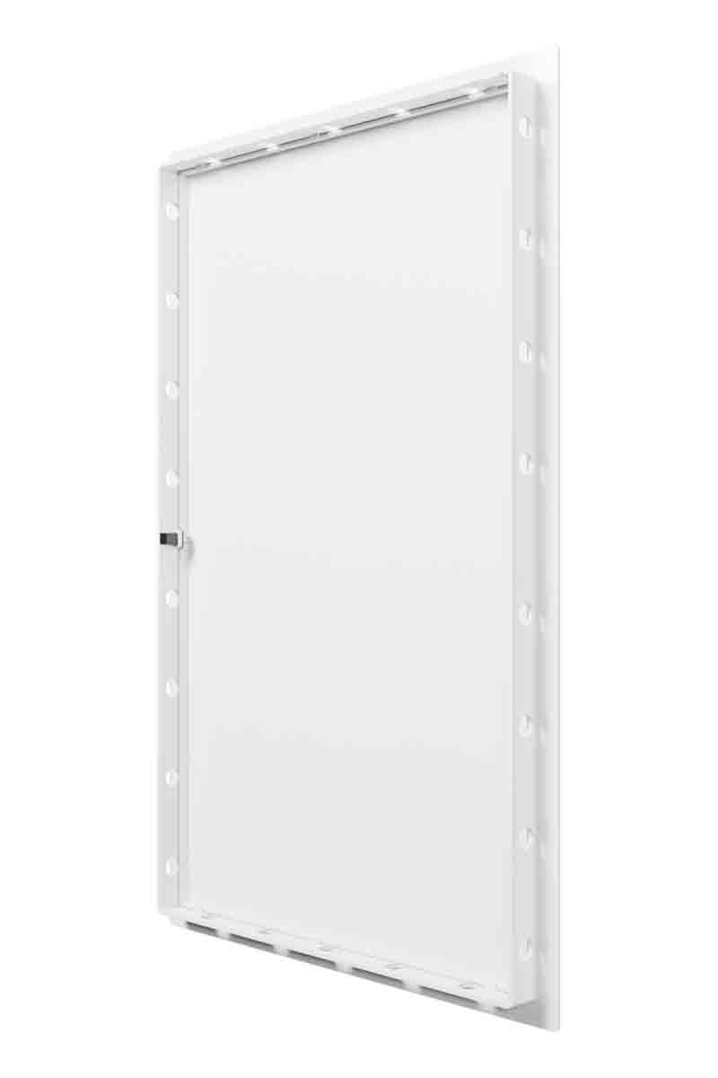 картинка Люк ревизионный LN фланец 300х500 нажимной 327х527 пластик EVECS от магазина sp-market