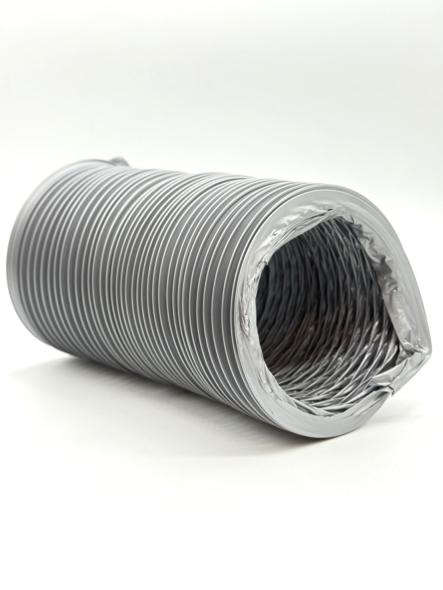 картинка Воздуховод PF D100 армированный L2м ПВХ Серый ERA от магазина sp-market