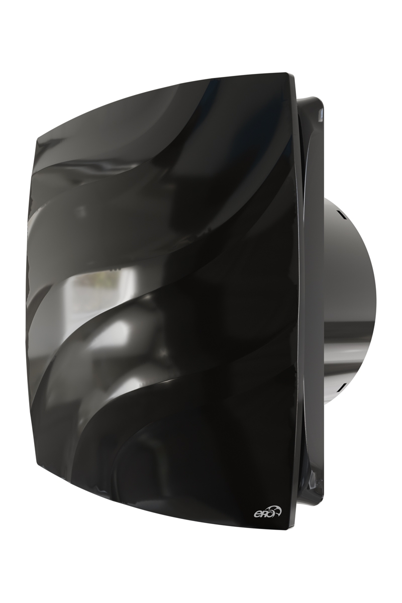 картинка Вентилятор накладной WAVE D120 Black classic ERA от магазина sp-market