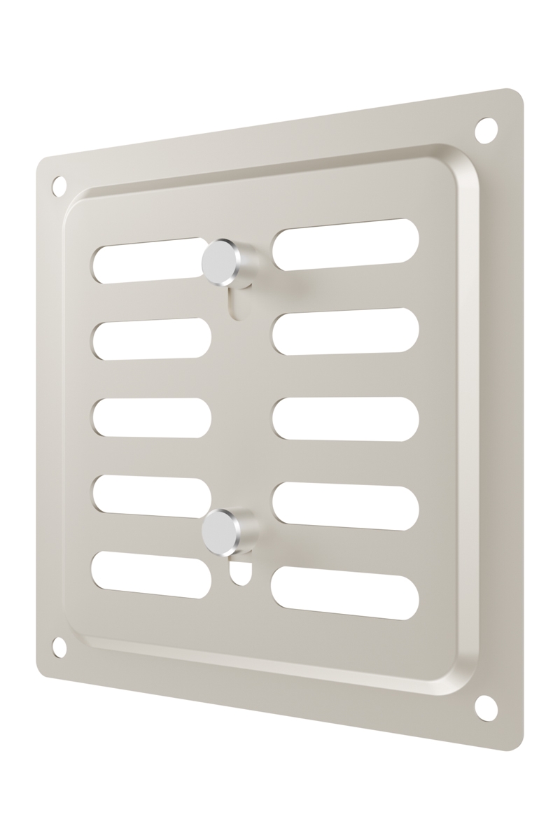 картинка Решетка вентиляционная MER регулируемая 100x100 окраш.сталь Beige ERA от магазина sp-market