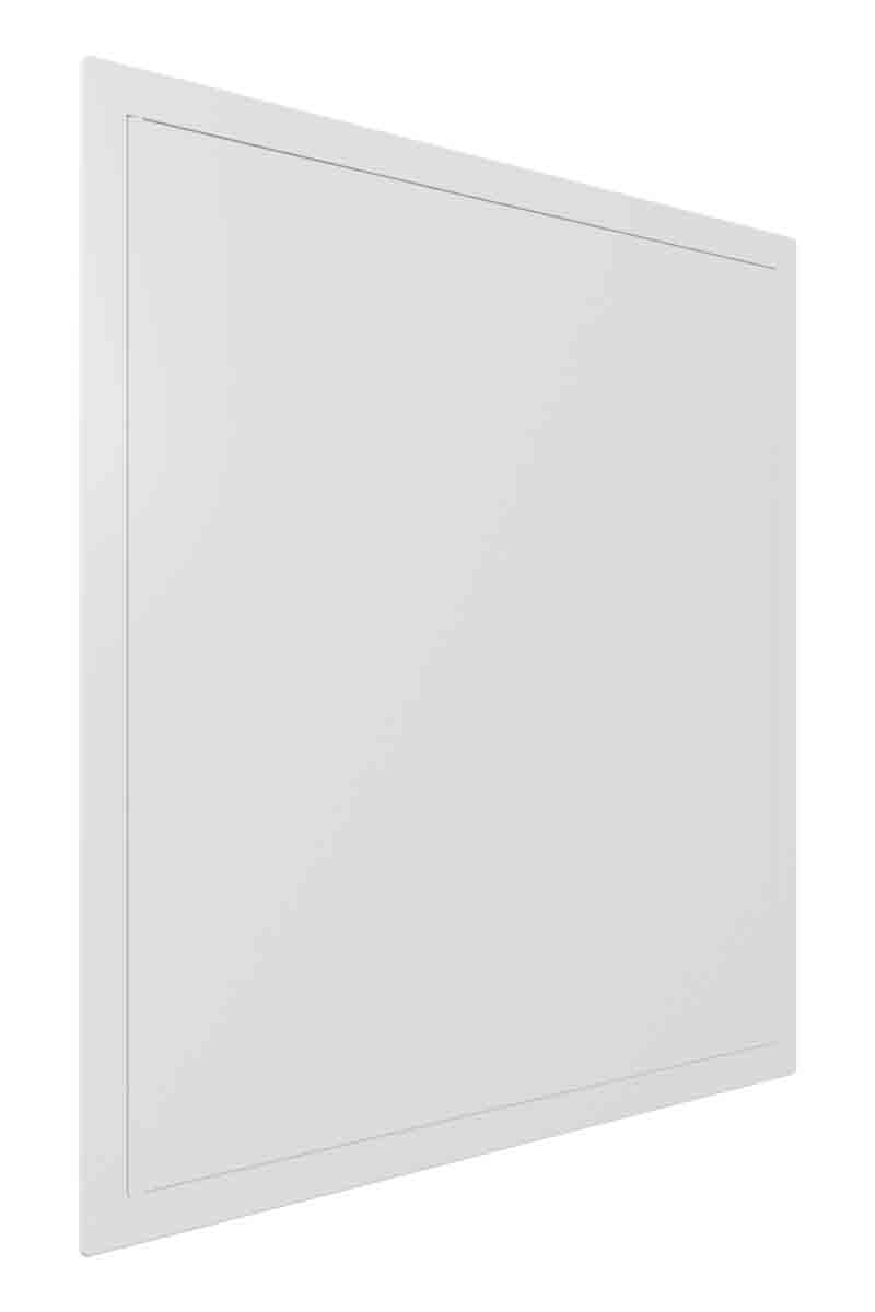 картинка Люк ревизионный LN фланец 350х350 нажимной 377x377 пластик EVECS от магазина sp-market