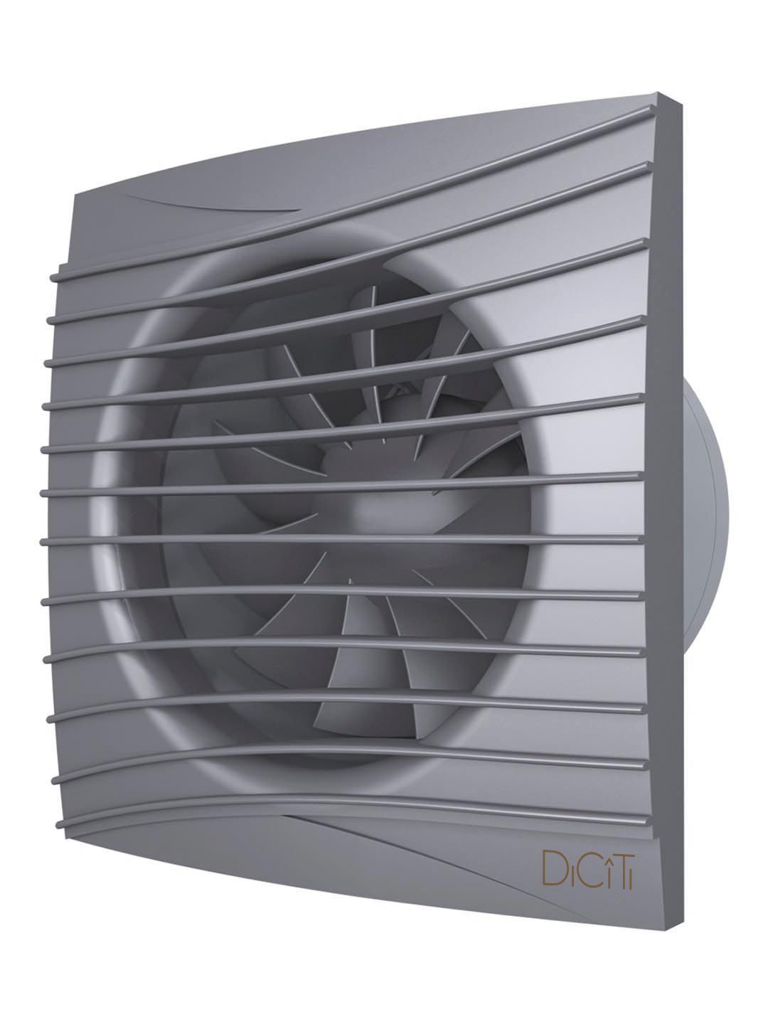 картинка Бытовой вентилятор SILENT 4C dark gray metal DICITI от магазина sp-market