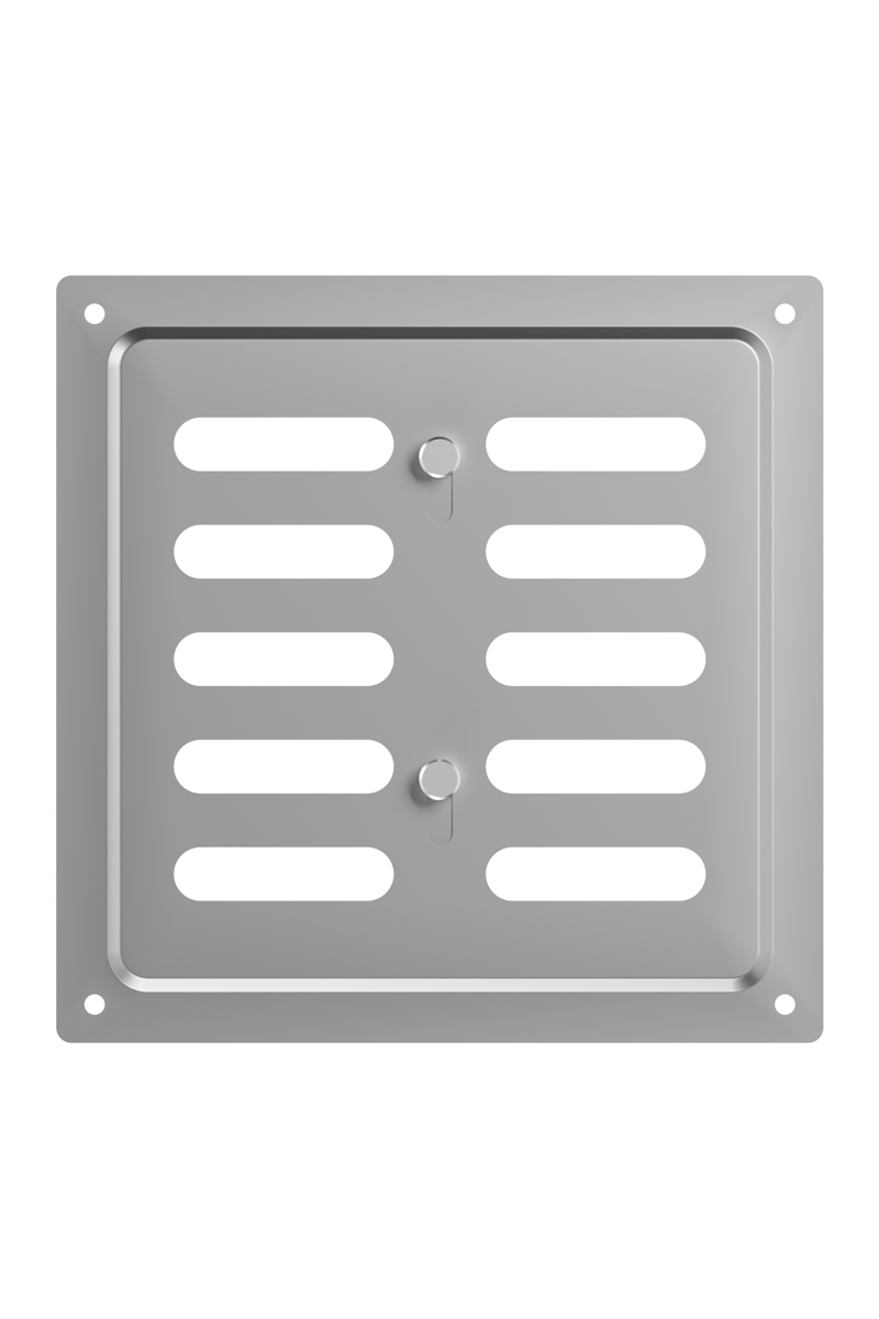 картинка Решетка вентиляционная MER регулируемая 150x150 оцинк.сталь ERA от магазина sp-market