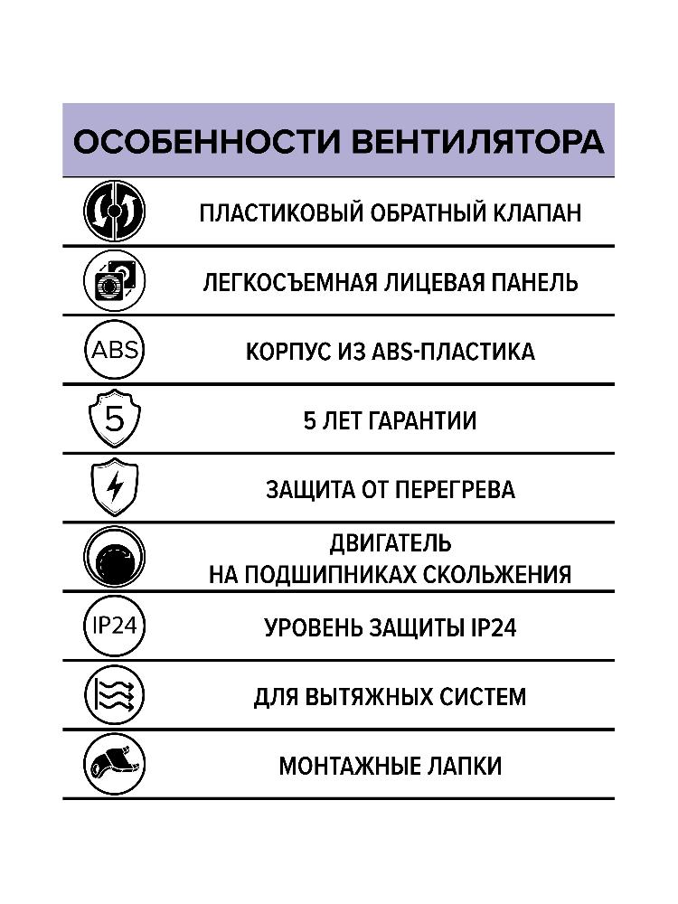 картинка Бытовой вентилятор WIND 120C ERA от магазина sp-market
