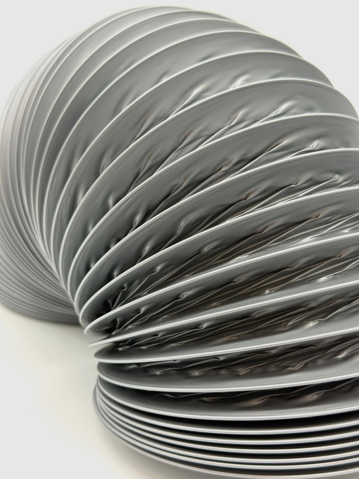 картинка Воздуховод PF D100 армированный L2м ПВХ Серый ERA от магазина sp-market